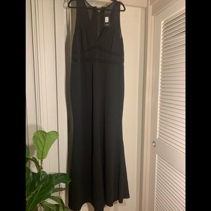 Black long evening gown